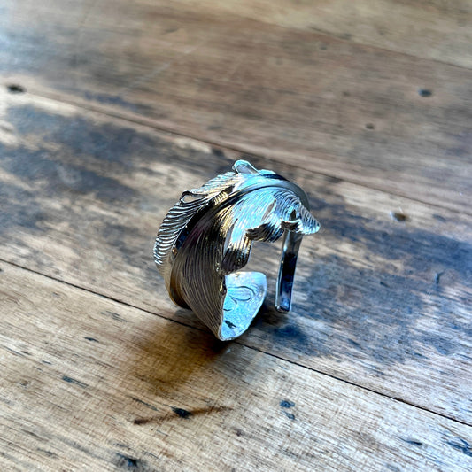 Bespoke Experience - Short Quill Feather Ring