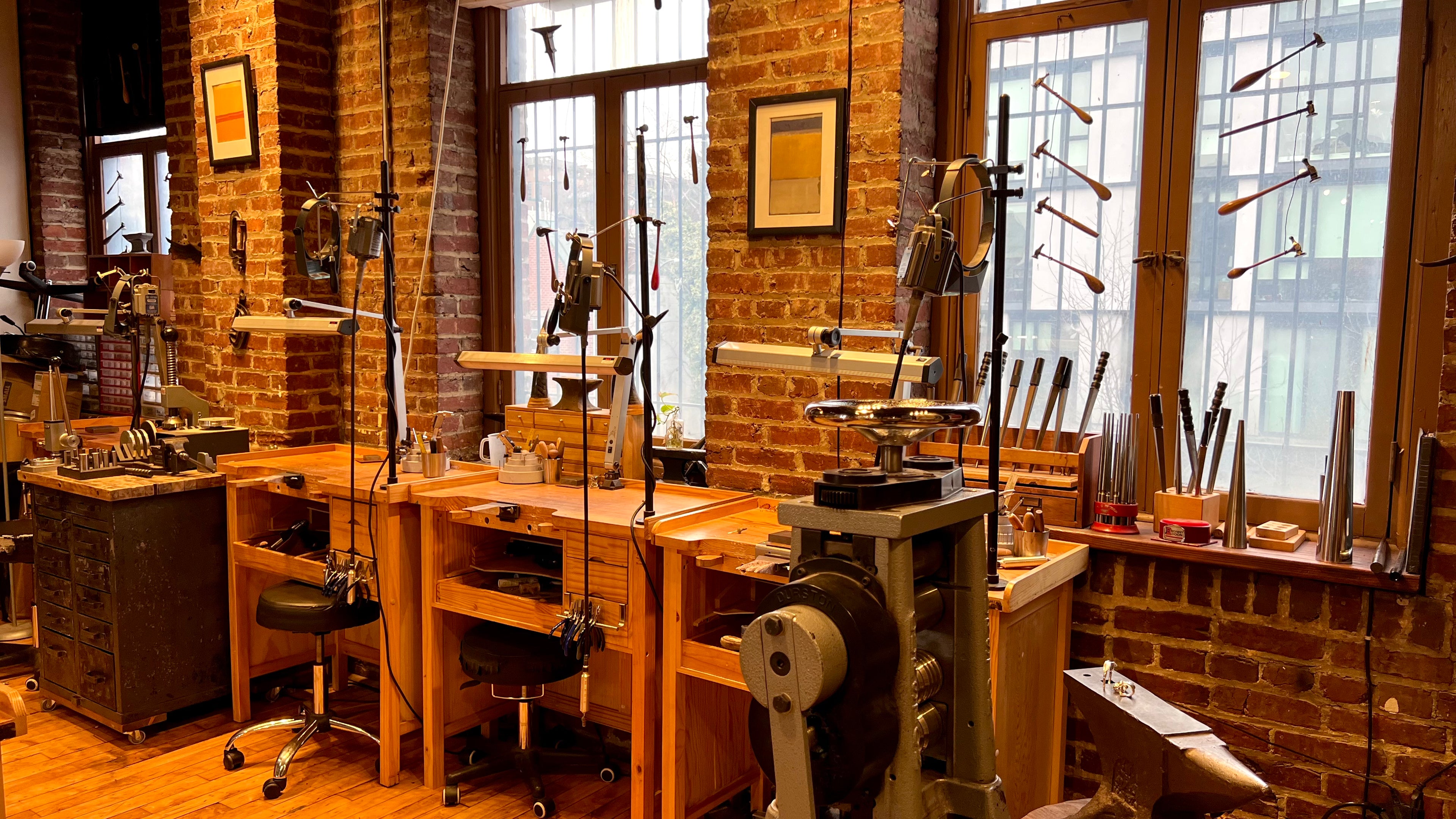 Jack Hsu Studio Work Benches